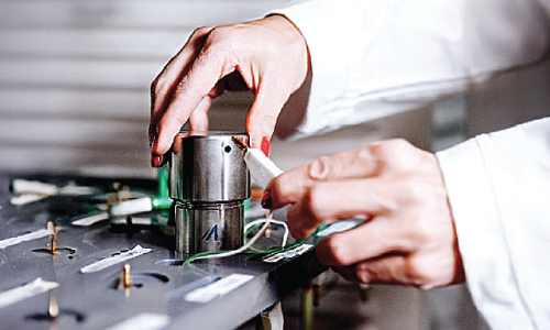 Cell testing at the Cathode Technology Center, Moosburg, Germany